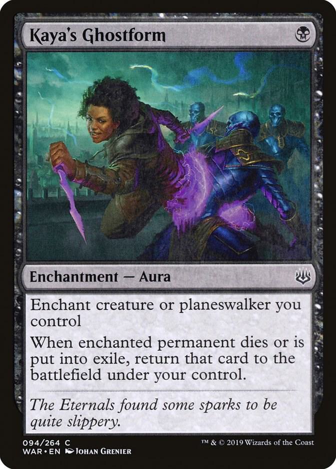 Kaya's Ghostform-War of the Spark-C-Normal