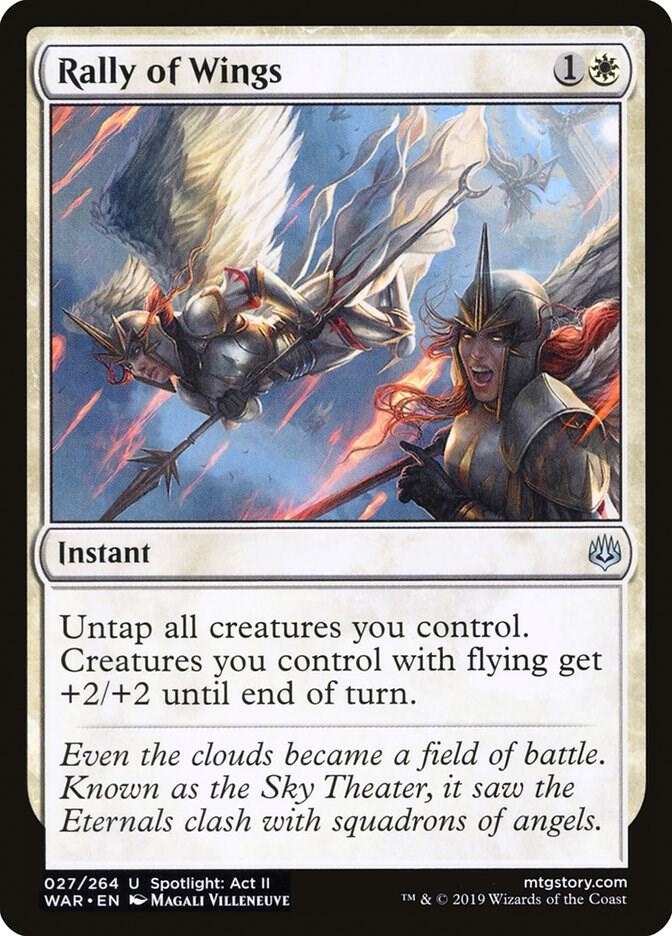 Rally of Wings-War of the Spark-U-Foil
