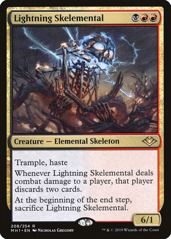 Lightning Skelemental-Modern Horizons-R-Normal