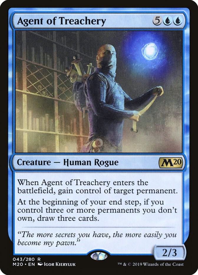 Agent of Treachery-Core Set 2020-R-Normal