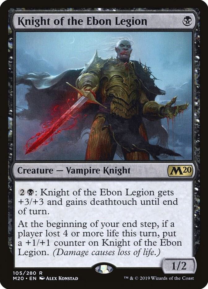 Knight of the Ebon Legion-Core Set 2020-R-Normal