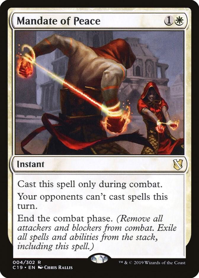 Mandate of Peace-Commander 2019-R-Normal