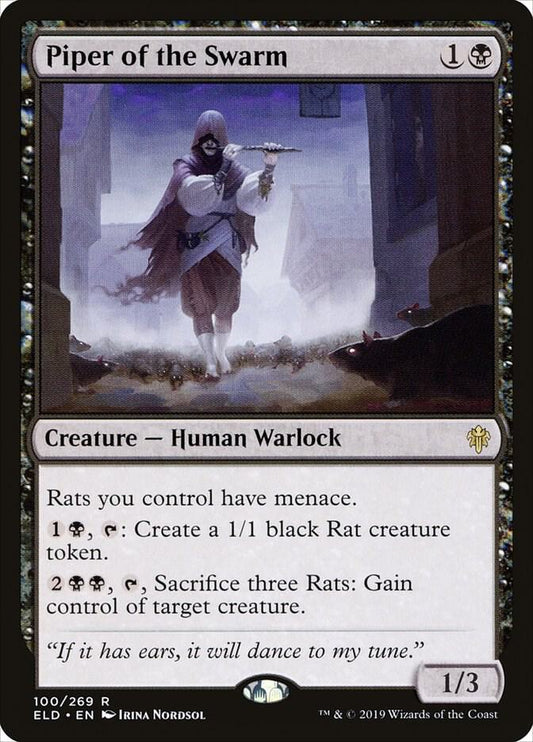 Piper of the Swarm-Throne of Eldraine-R-Normal