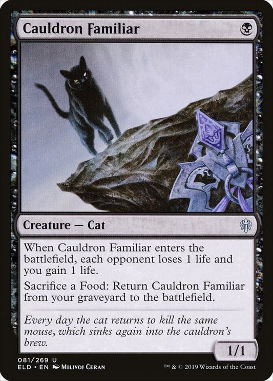 Cauldron Familiar-Throne of Eldraine-U-Normal