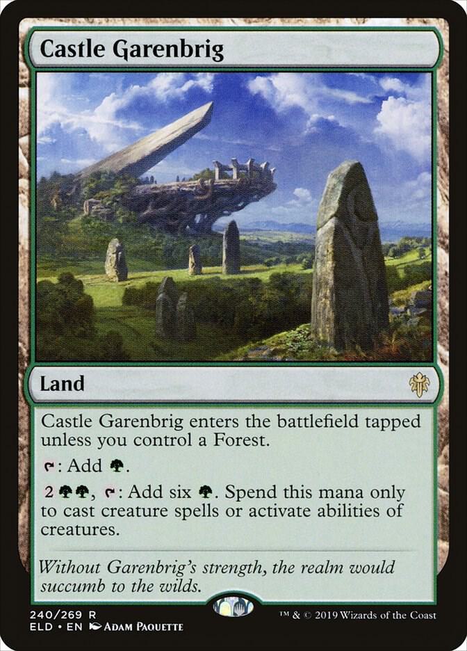 Castle Garenbrig-Throne of Eldraine-R-Foil