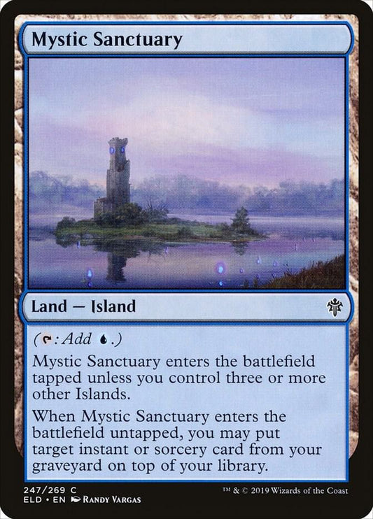 Mystic Sanctuary-Throne of Eldraine-C-Normal