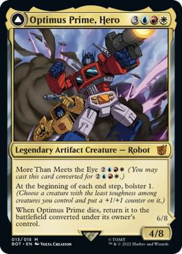 Optimus Prime, Hero-Universes Beyond: Transformers-M-Foil