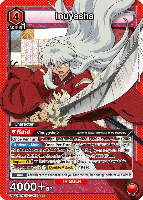 Inuyasha (046)-UE23BT: Inuyasha-Super Rare-Foil