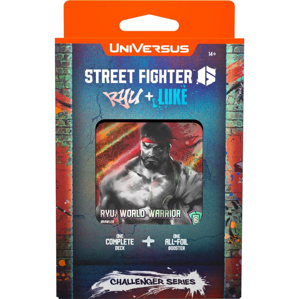 Challenger Series Deck: Ryu & Luke-Challenger Series: Street Fighter 6-None-Normal