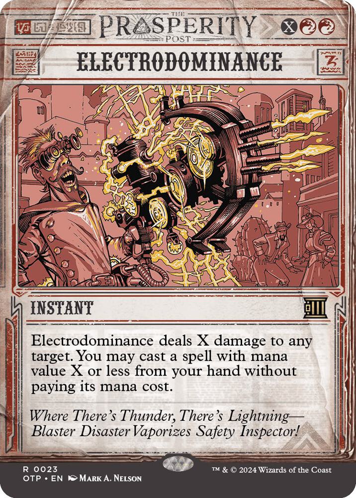Electrodominance-Outlaws of Thunder Junction: Breaking News-R-Normal