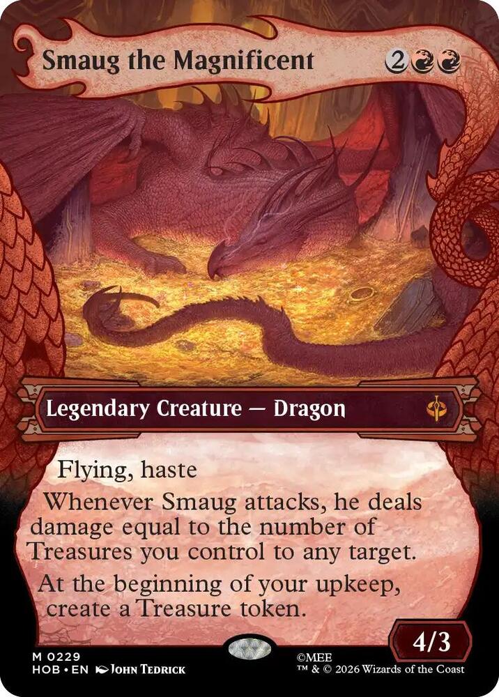 Smaug the Magnificent (Showcase)-The Hobbit-M-Normal