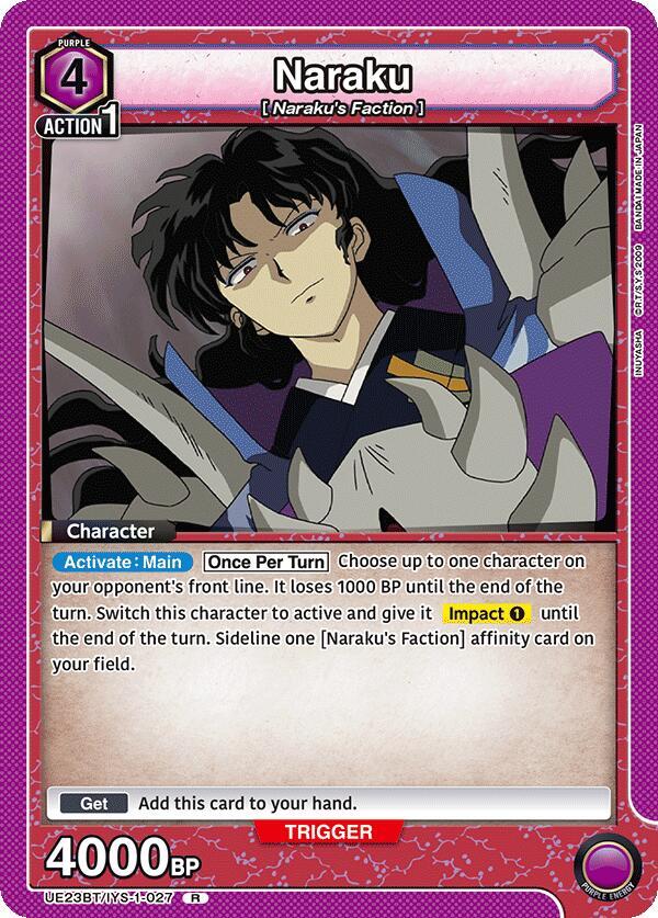 Naraku (027)-UE23BT: Inuyasha-Rare-Foil