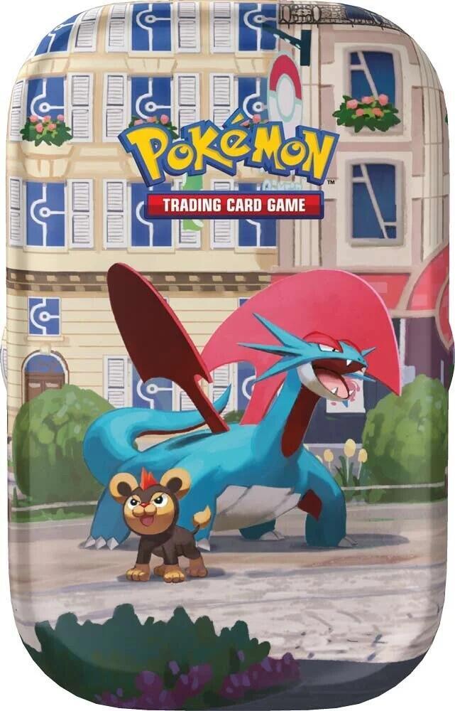 Lumiose City Mini Tin [Salamence & Litleo]-Miscellaneous Cards & Products--Normal