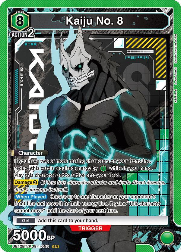 Kaiju No. 8 (055)-UE12BT: Kaiju No. 8-Super Rare-Foil
