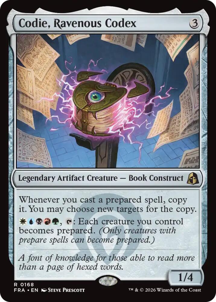 Codie, Ravenous Codex-Reality Fracture-R-Normal