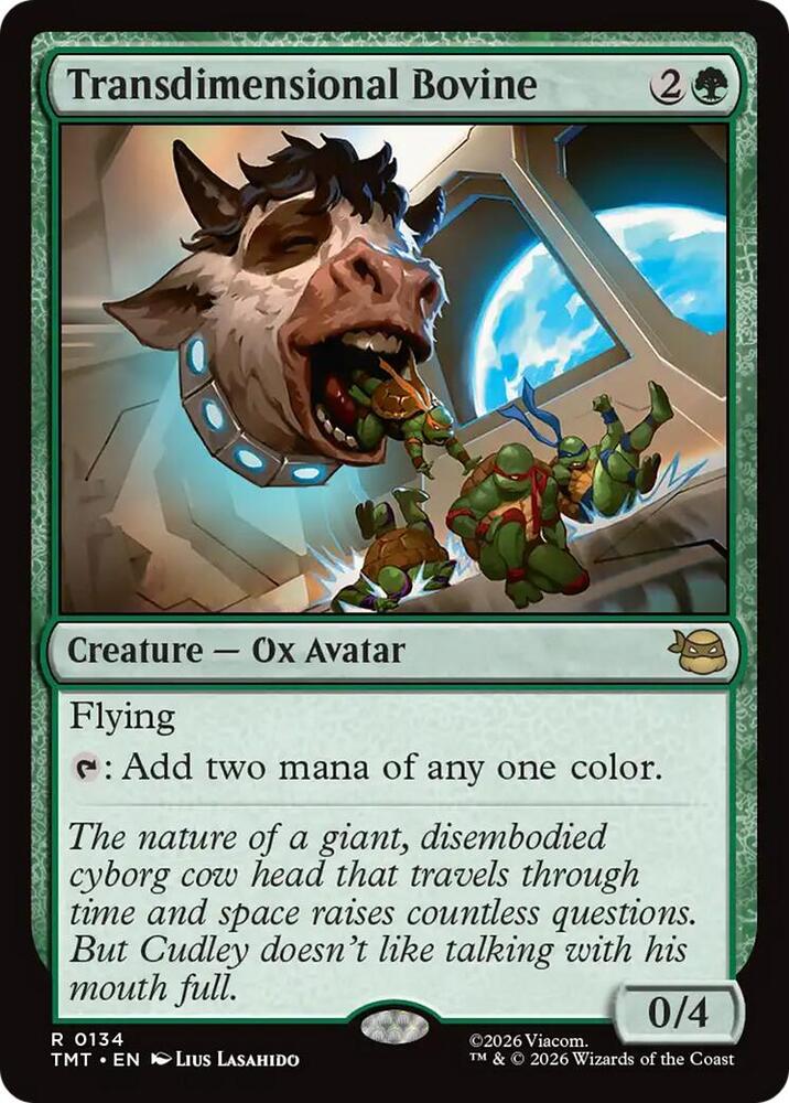 Transdimensional Bovine-Teenage Mutant Ninja Turtles-R-Normal