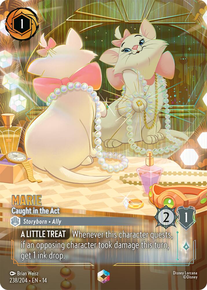 Marie - Caught in the Act (Enchanted)-Hyperia City-Enchanted-Holofoil