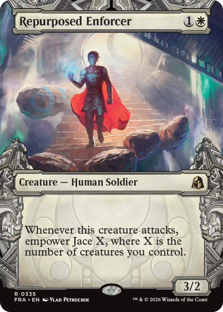 Repurposed Enforcer (Showcase)-Reality Fracture-R-Foil