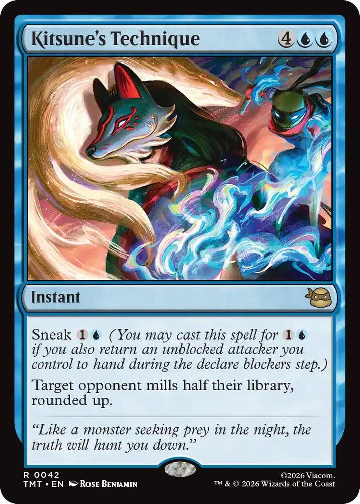 Kitsune's Technique-Teenage Mutant Ninja Turtles-R-Foil