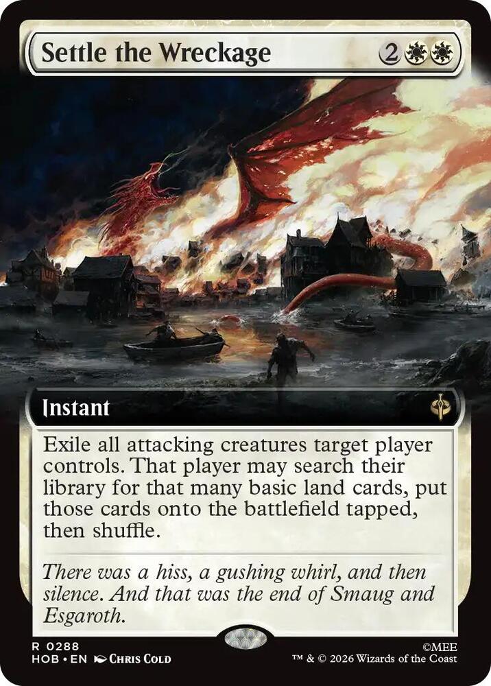 Settle the Wreckage (Extended Art)-The Hobbit-R-Normal