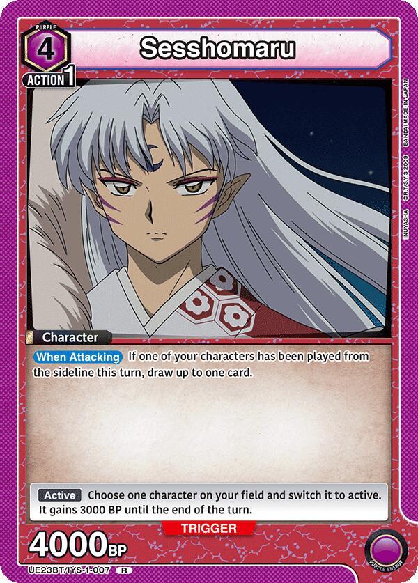 Sesshomaru (007)-UE23BT: Inuyasha-Rare-Foil