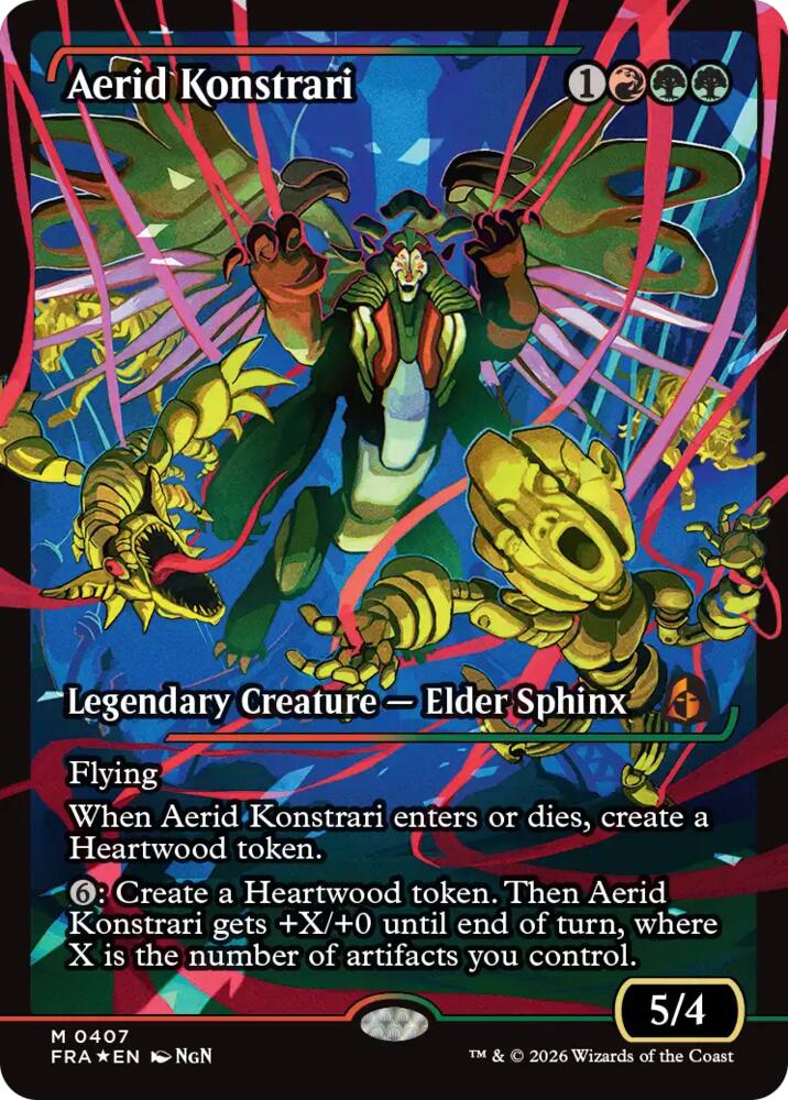 Aerid Konstrari (Showcase) (0407)-Reality Fracture-M-Foil