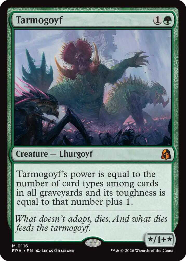 Tarmogoyf-Reality Fracture-M-Foil
