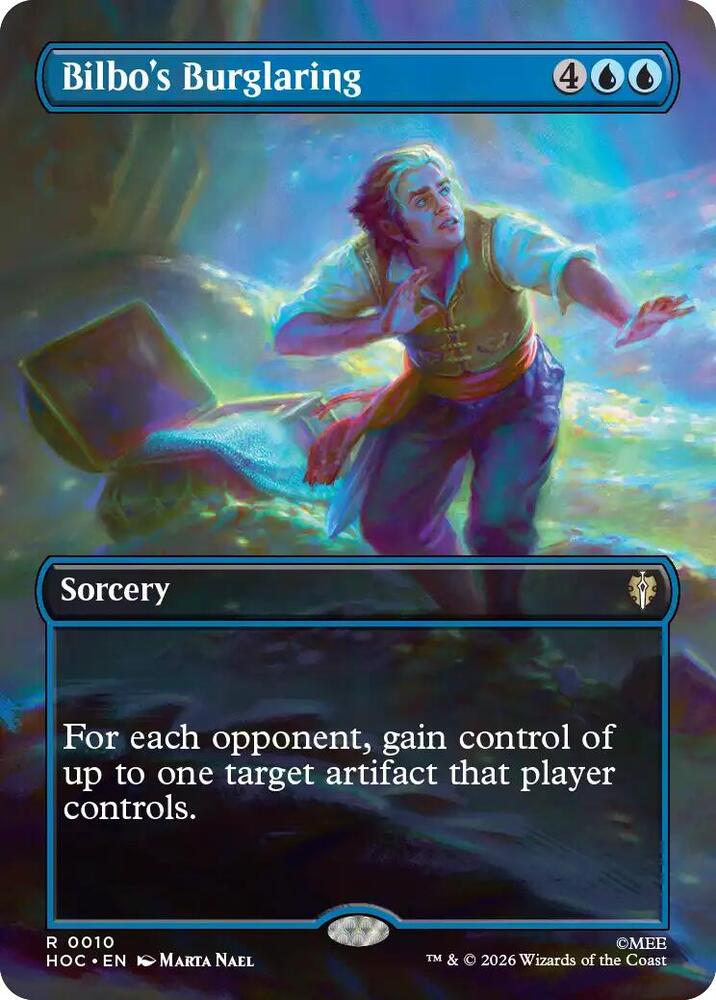 Bilbo's Burglaring (Borderless)-The Hobbit: Eternal-Legal-R-Normal