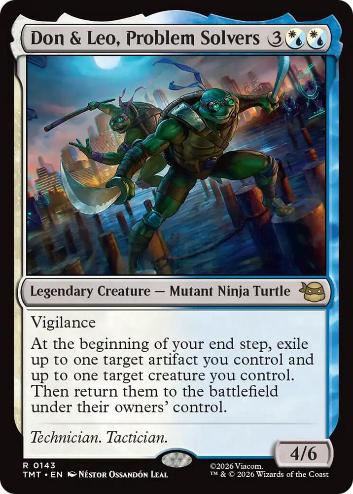 Don & Leo, Problem Solvers-Teenage Mutant Ninja Turtles-R-Normal