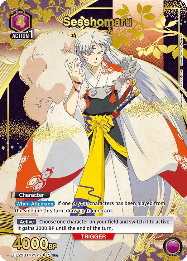 Sesshomaru (007) (R*)-UE23BT: Inuyasha-Rare 1-Star-Foil