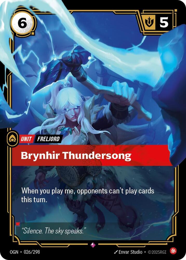 Brynhir Thundersong-Origins-Rare-Foil
