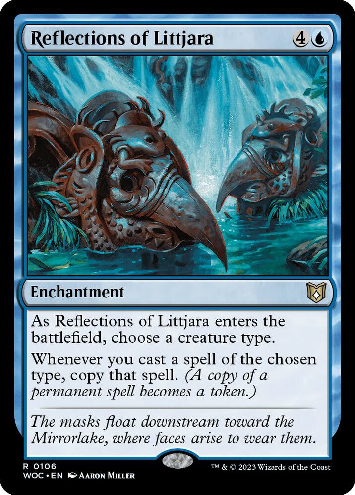 Reflections of Littjara-Commander: Wilds of Eldraine-R-Normal
