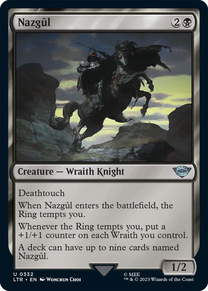 Nazgul (0332)-Universes Beyond: The Lord of the Rings: Tales of Middle-earth-U-Normal