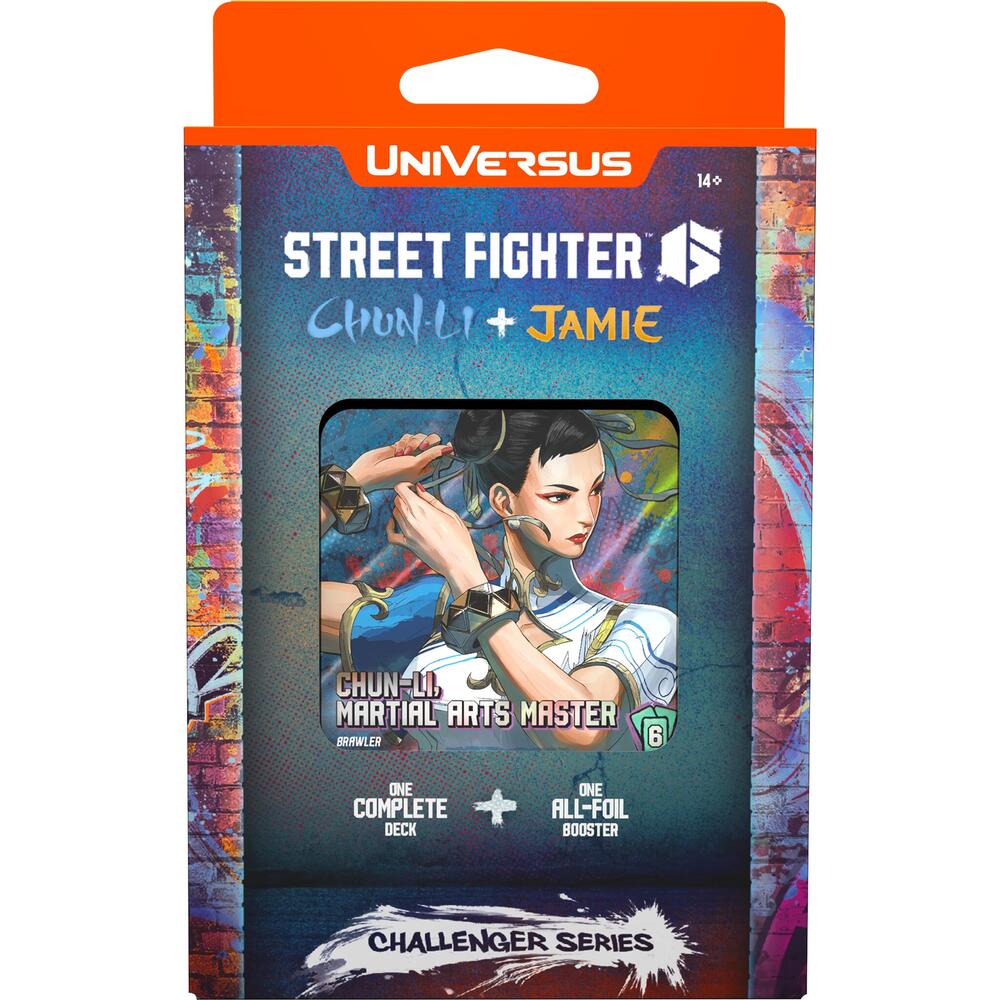 Challenger Series Deck: Chun-Li & Jaime-Challenger Series: Street Fighter 6-None-Normal