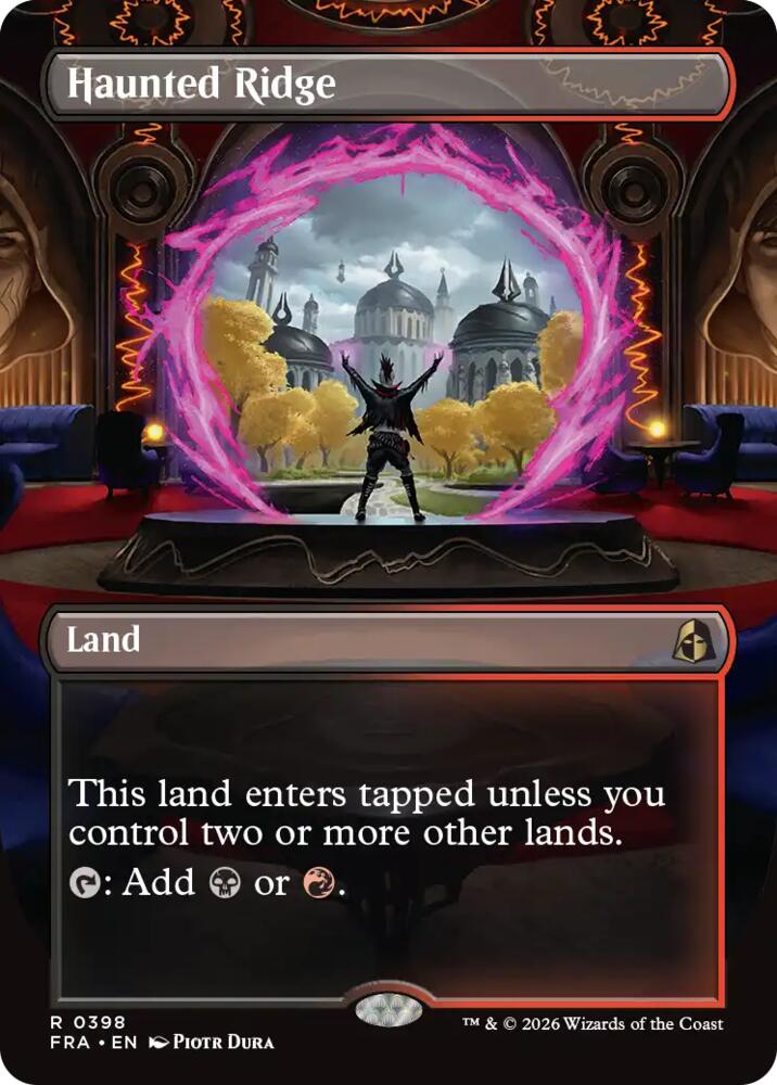 Haunted Ridge (Borderless)-Reality Fracture-R-Foil