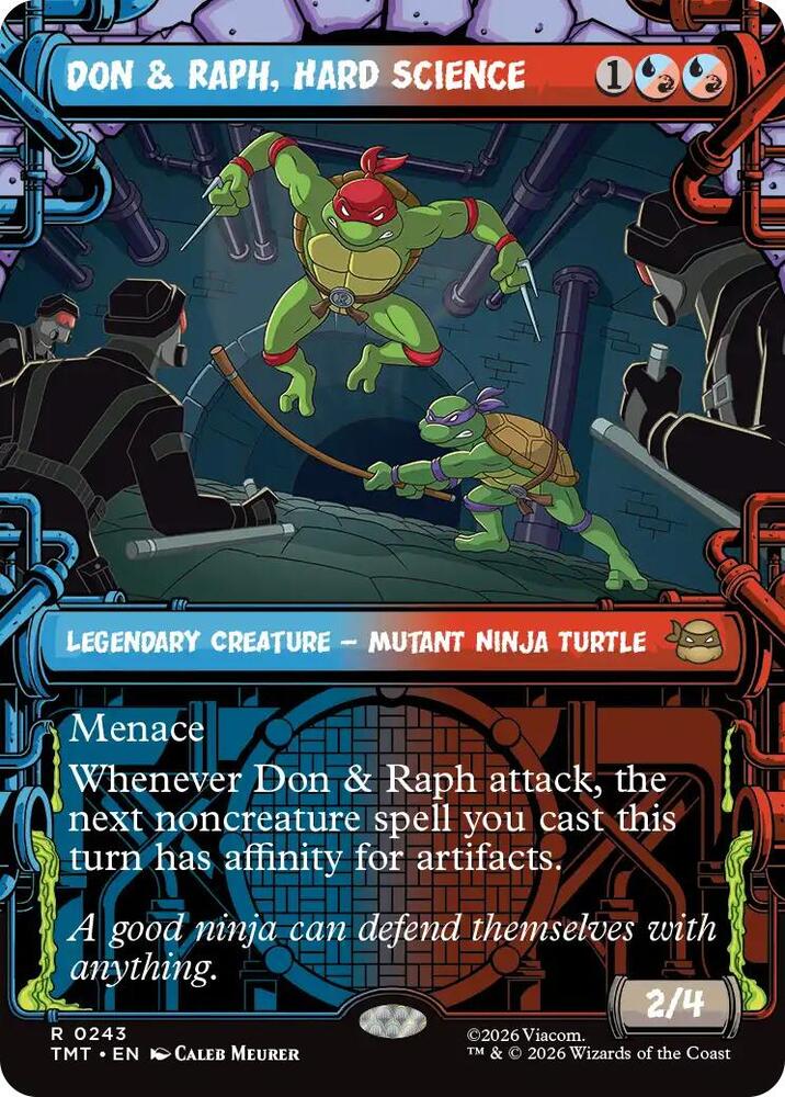 Don & Raph, Hard Science (Showcase)-Teenage Mutant Ninja Turtles-R-Normal