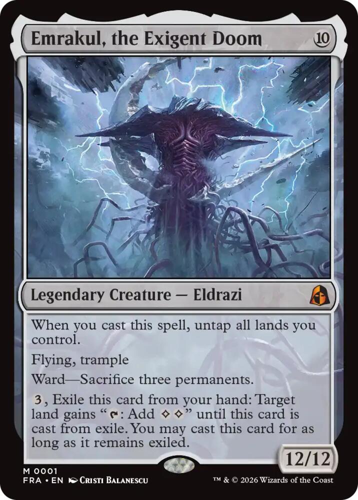 Emrakul, the Exigent Doom-Reality Fracture-M-Normal