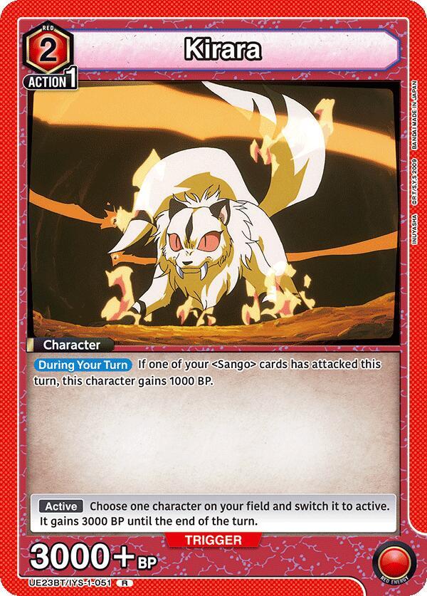 Kirara (051)-UE23BT: Inuyasha-Rare-Foil