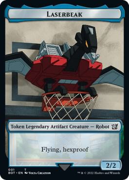 Laserbeak Token-Universes Beyond: Transformers-T-Normal
