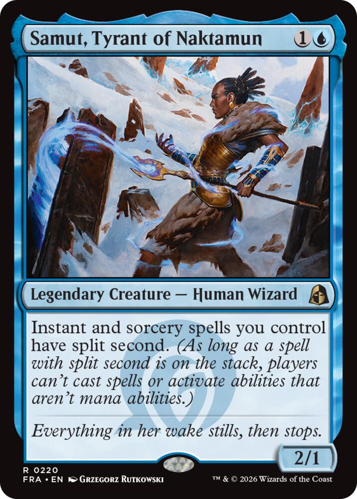 Samut, Tyrant of Naktamun-Reality Fracture-R-Normal