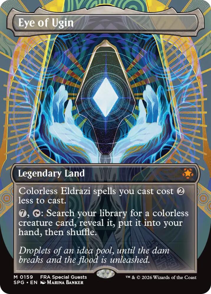 Eye of Ugin (Borderless)-Special Guests-M-Foil