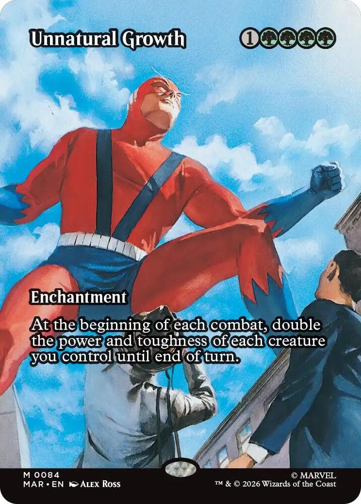 Unnatural Growth (Borderless)-Marvel Universe Eternal-Legal-M-Normal