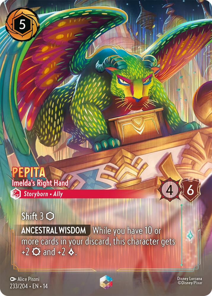 Pepita - Imelda's Right Hand (Enchanted)-Hyperia City-Enchanted-Holofoil