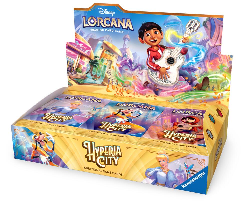 Disney Lorcana: Hyperia City Booster Box-Hyperia City--Normal