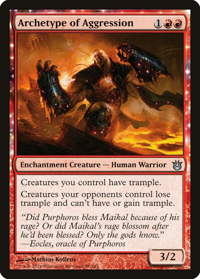 Archetype of Aggression-Born of the Gods-U-Normal