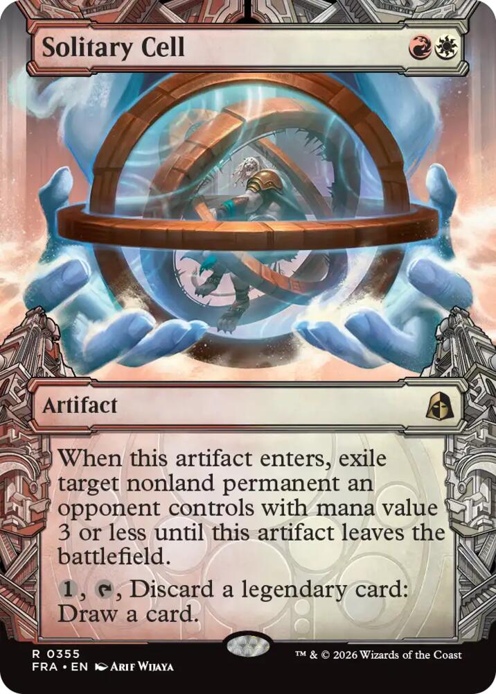 Solitary Cell (Showcase) (0355)-Reality Fracture-R-Foil