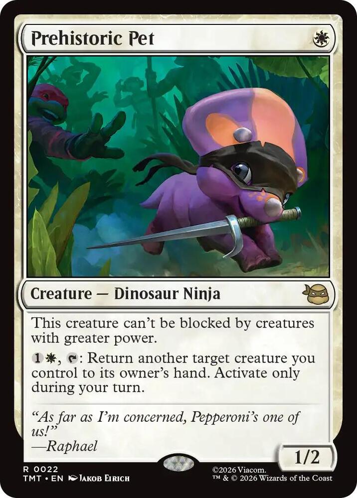 Prehistoric Pet-Teenage Mutant Ninja Turtles-R-Normal