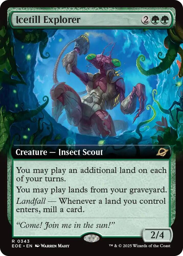 Icetill Explorer (Extended Art)-Edge of Eternities-R-Normal