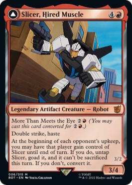 Slicer, Hired Muscle-Universes Beyond: Transformers-M-Foil