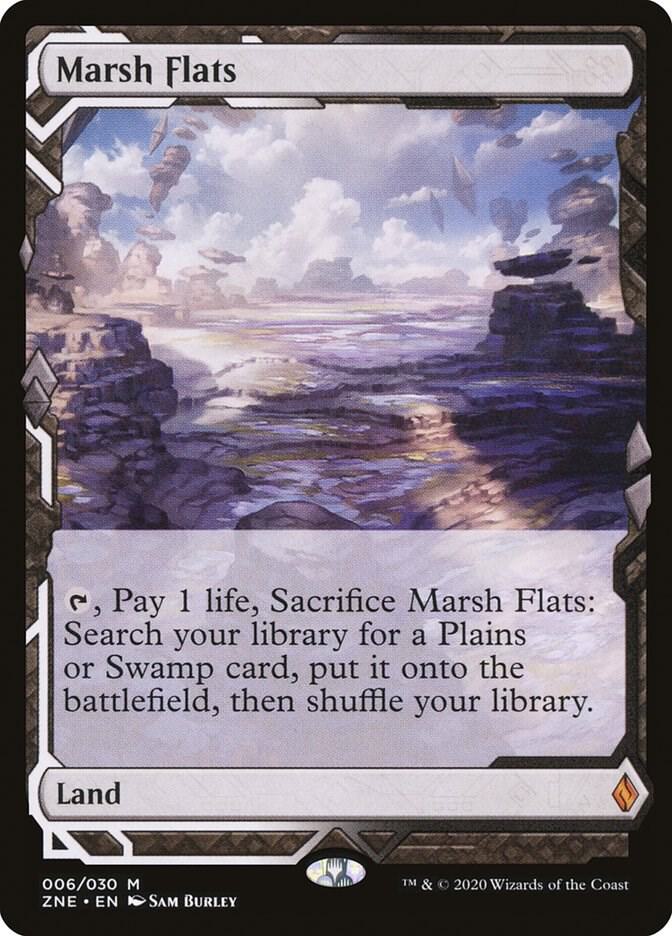 Marsh Flats-Zendikar Rising Expeditions-M-Foil